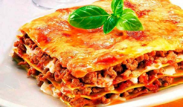 Lasaña Boloñesa O Forno