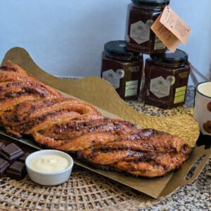 Trenza crema chocolate